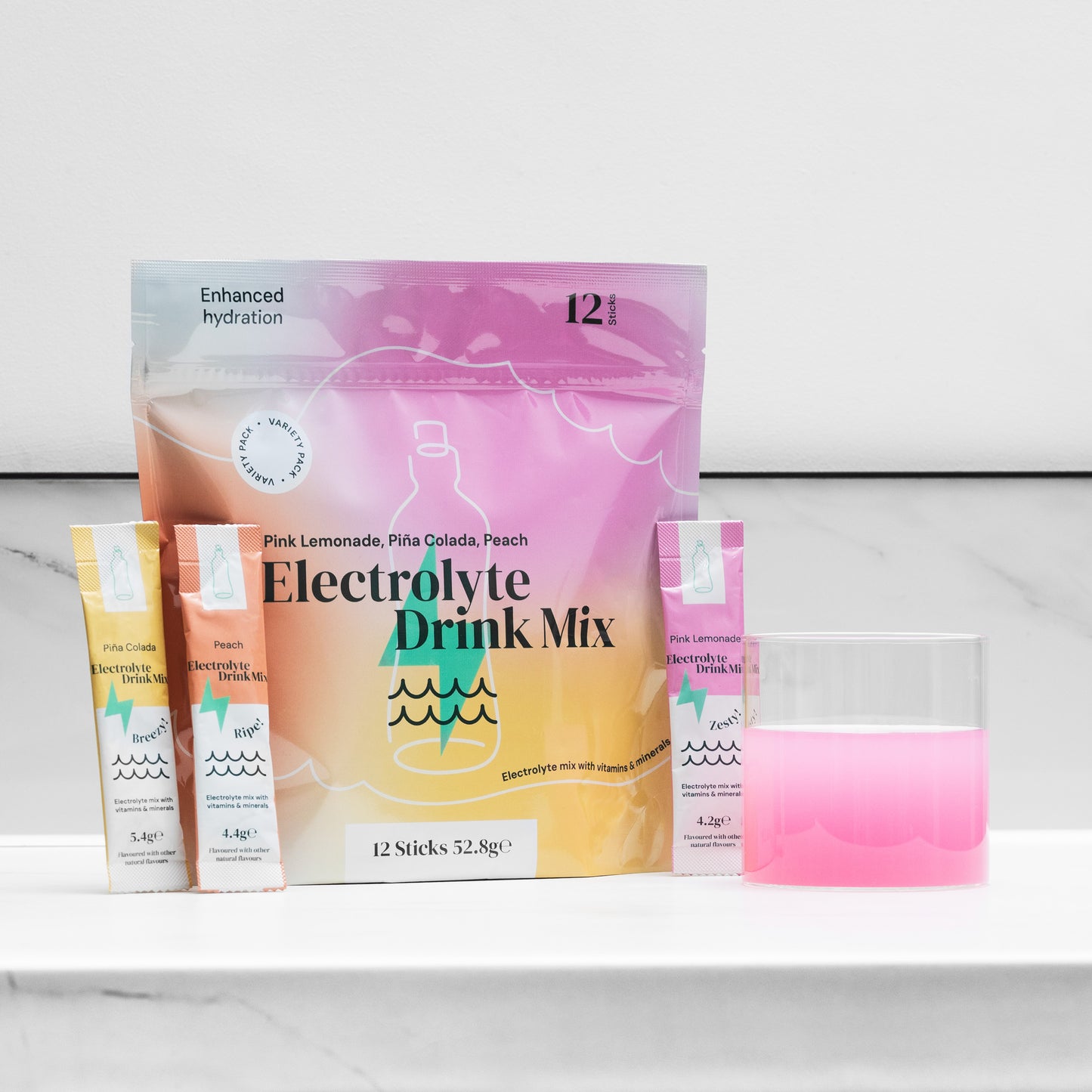 Electrolyte variety pack (3 flavours)