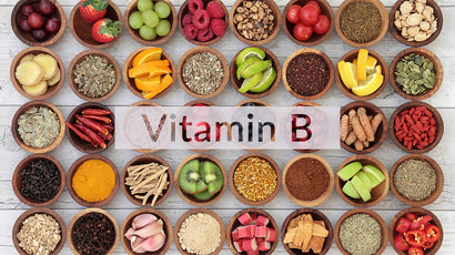 Vitamin B1, B2, B3, B5, B6 and B12